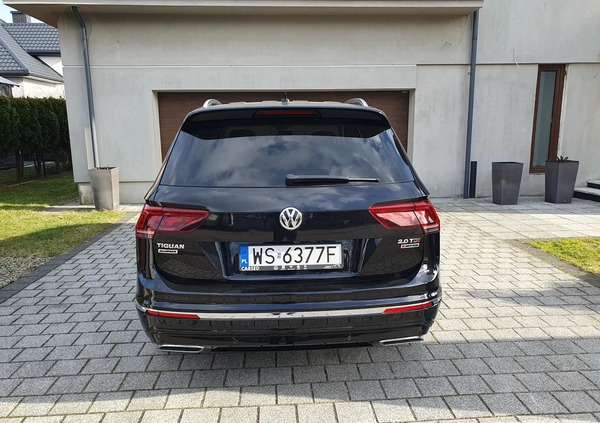 Volkswagen Tiguan Allspace cena 134500 przebieg: 164900, rok produkcji 2018 z Siedlce małe 742